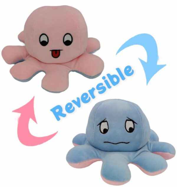 Reversible Octopus Plushie Reversible Soft toys | JSR Creations